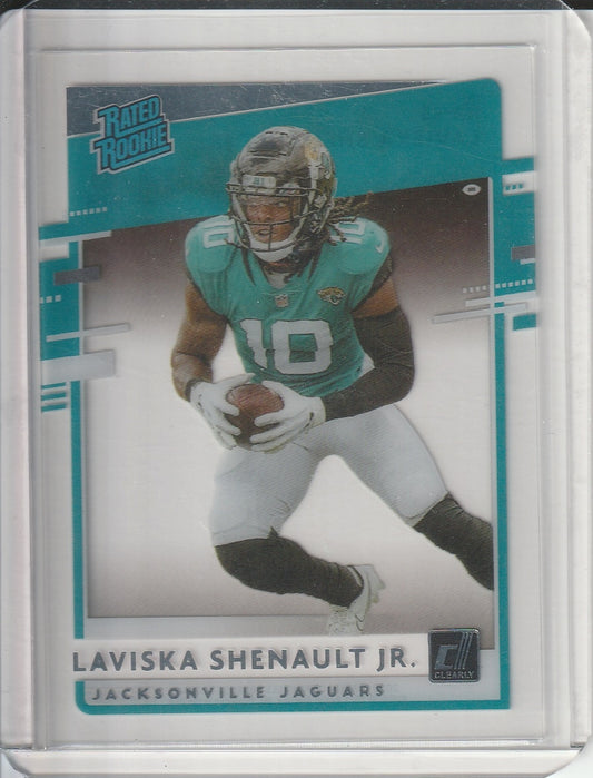 2020 Panini Chronicles Donruss Football - Laviska Shenault Jr 'Rated Rookie' RC Rookie