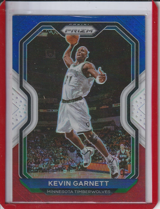 2020-21 Panini Prizm Basketball - Kevin Garnett 'Red, White, Blue'