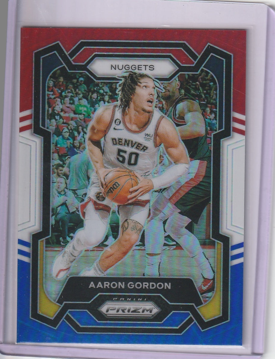 2023-24 Panini Prizm Basketball - Aron Gordon 'Red, White, Blue'