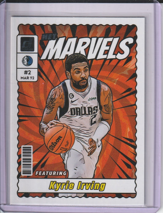 2023-24 Panini Donruss Basketball - Kyrie Irving 'Net Marvels'