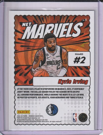 2023-24 Panini Donruss Basketball - Kyrie Irving 'Net Marvels'