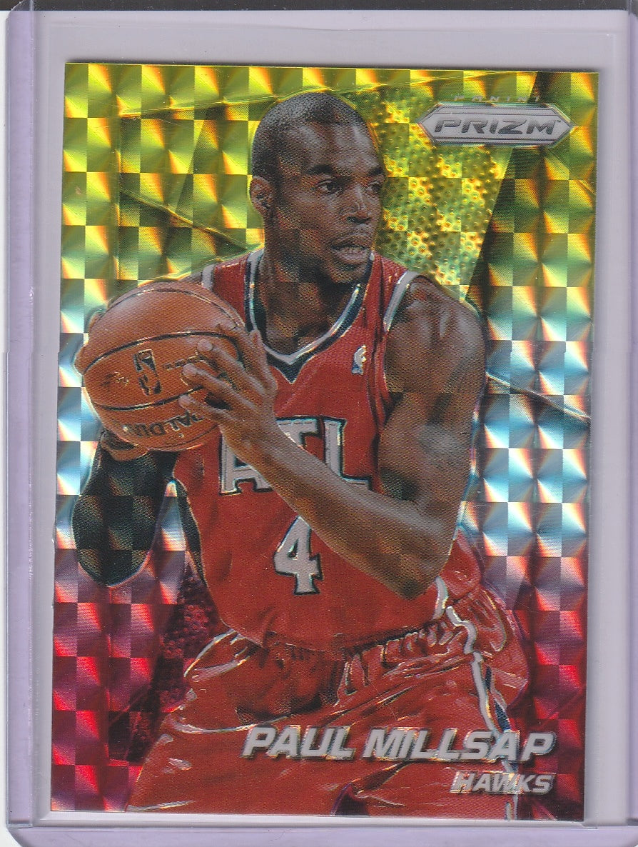 2014-15 Panini Prizm Basketball - Paul Millsap 'Red, White, Gold'