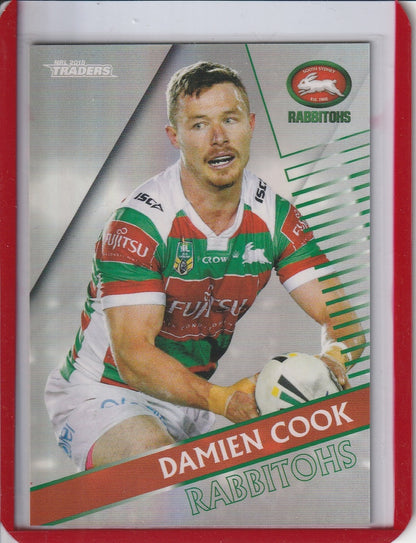 2018 NRL Traders - Damien Cook 'Silver Parallel'