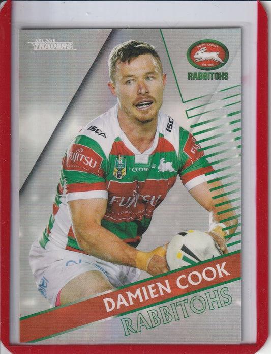 2018 NRL Traders - Damien Cook 'Silver Parallel'