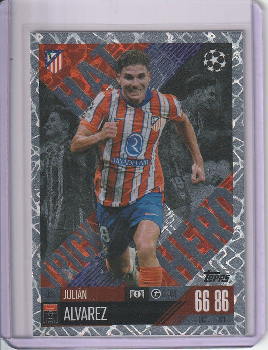 2024-25 Topps Match Attax - Julian Alvarez 'Hat Trick Hero'