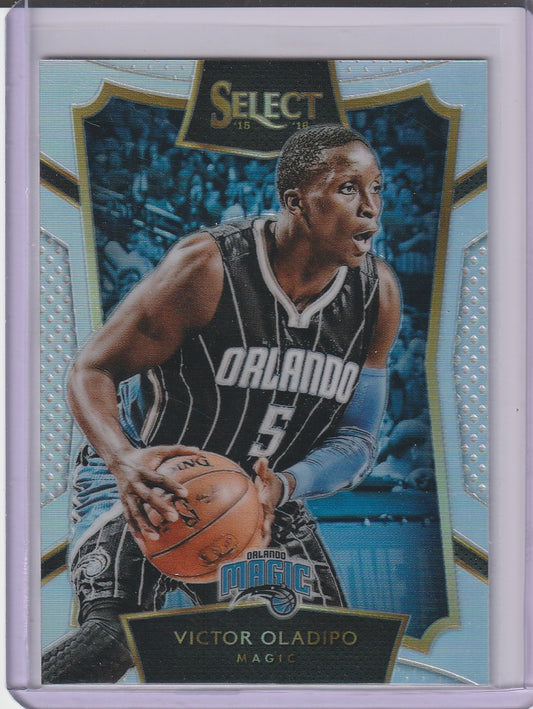 2015-16 Panini Select Basketball - Victor Oladipo 'Silver Prizm' Holo