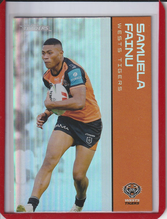 2025 NRL Traders - Samuela Fainu 'Silver Parallel'