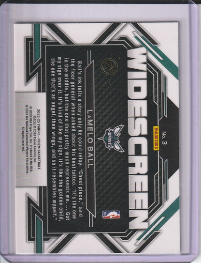 2022-23 Panini Prizm Basketball - LaMelo Ball 'Widescreen'