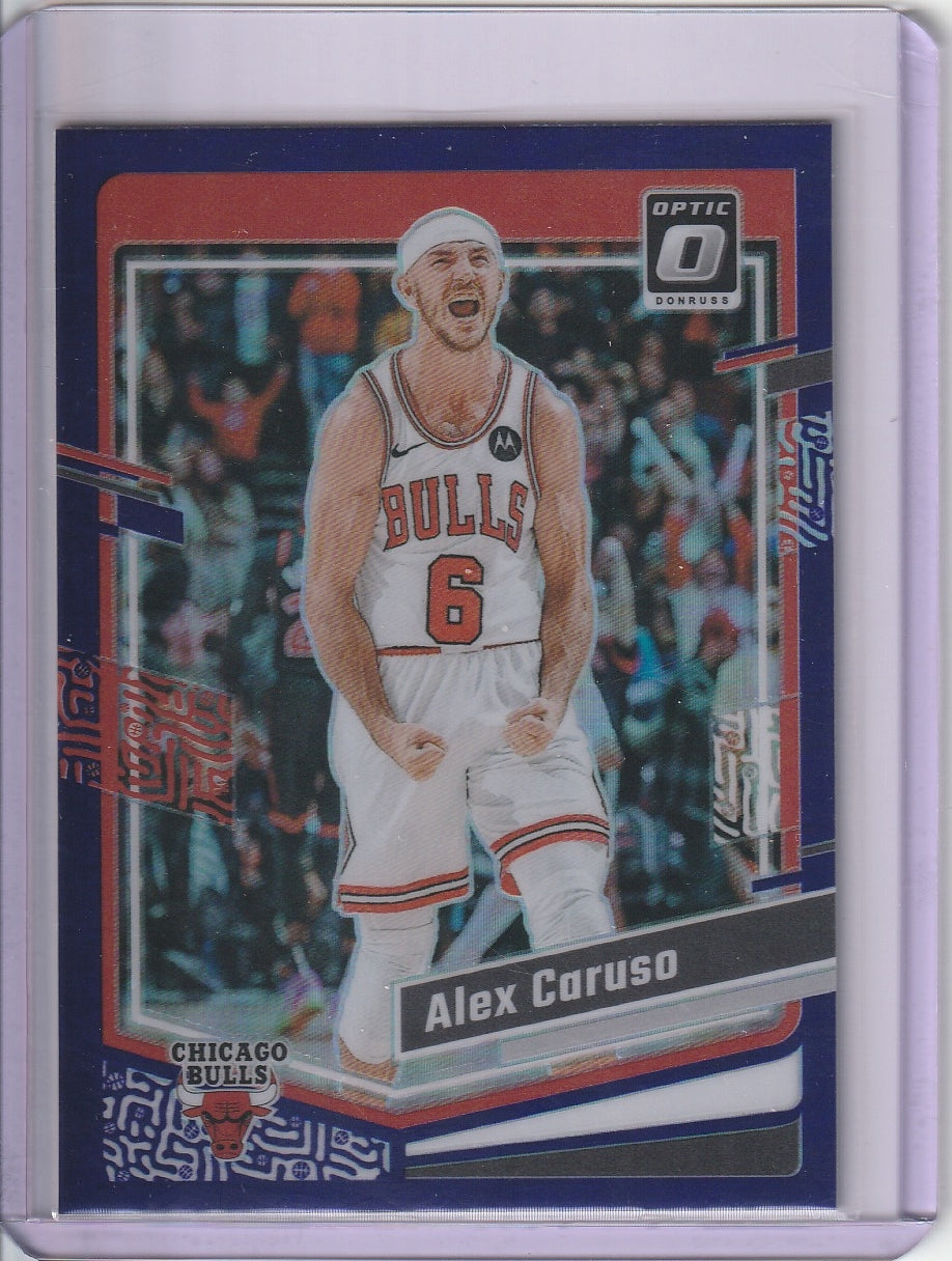 2023-24 Panini Donruss Optic Basketball - Alex Caruso 'Purple Prizm'