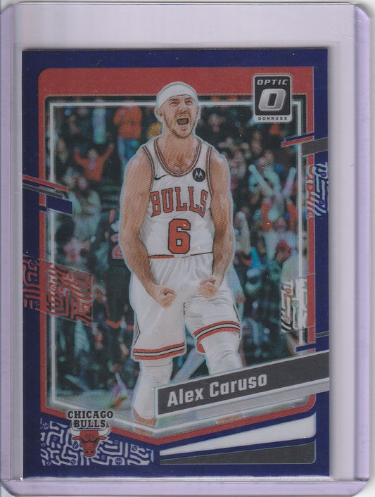 2023-24 Panini Donruss Optic Basketball - Alex Caruso 'Purple Prizm'