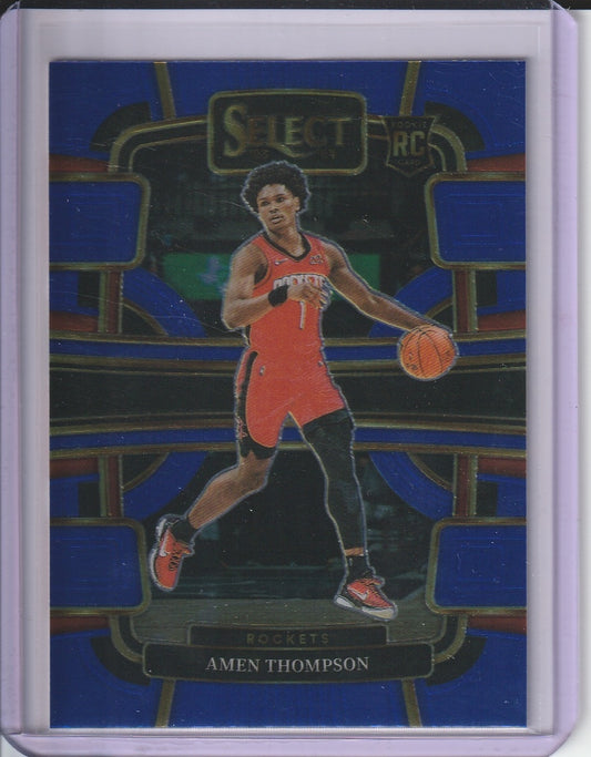 2023-24 Panini Select Basketball - Amen Thompson RC Rookie