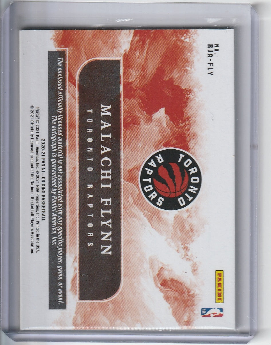 2020-21 Panini Origins Basketball - Malachi Flynn RJA /99 RC Rookie Jersey Auto
