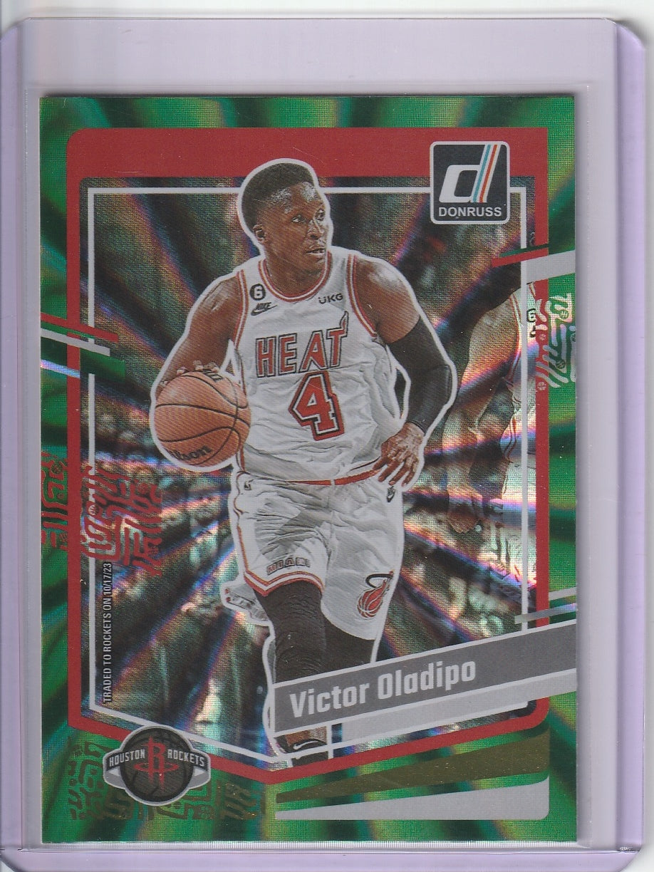 2023-24 Panini Donruss - Victor Oladipo 'Green Lazer'