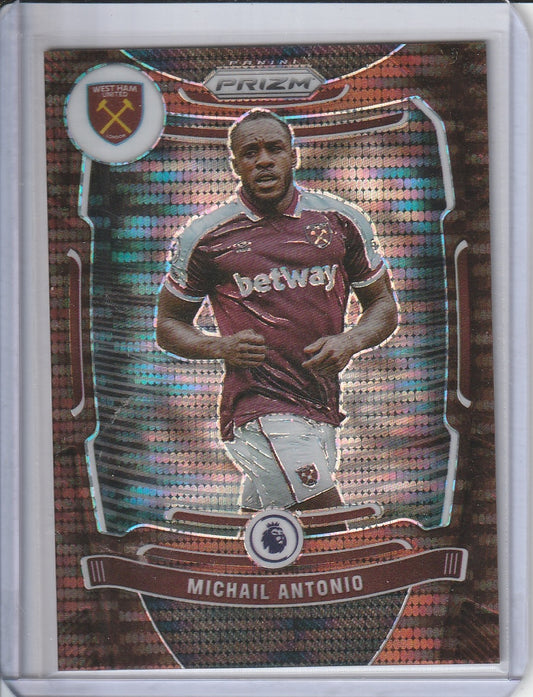 2021-22 Panini Prizm Premier League Soccer - Michail Antonio 'Bronze Breakaway' /25