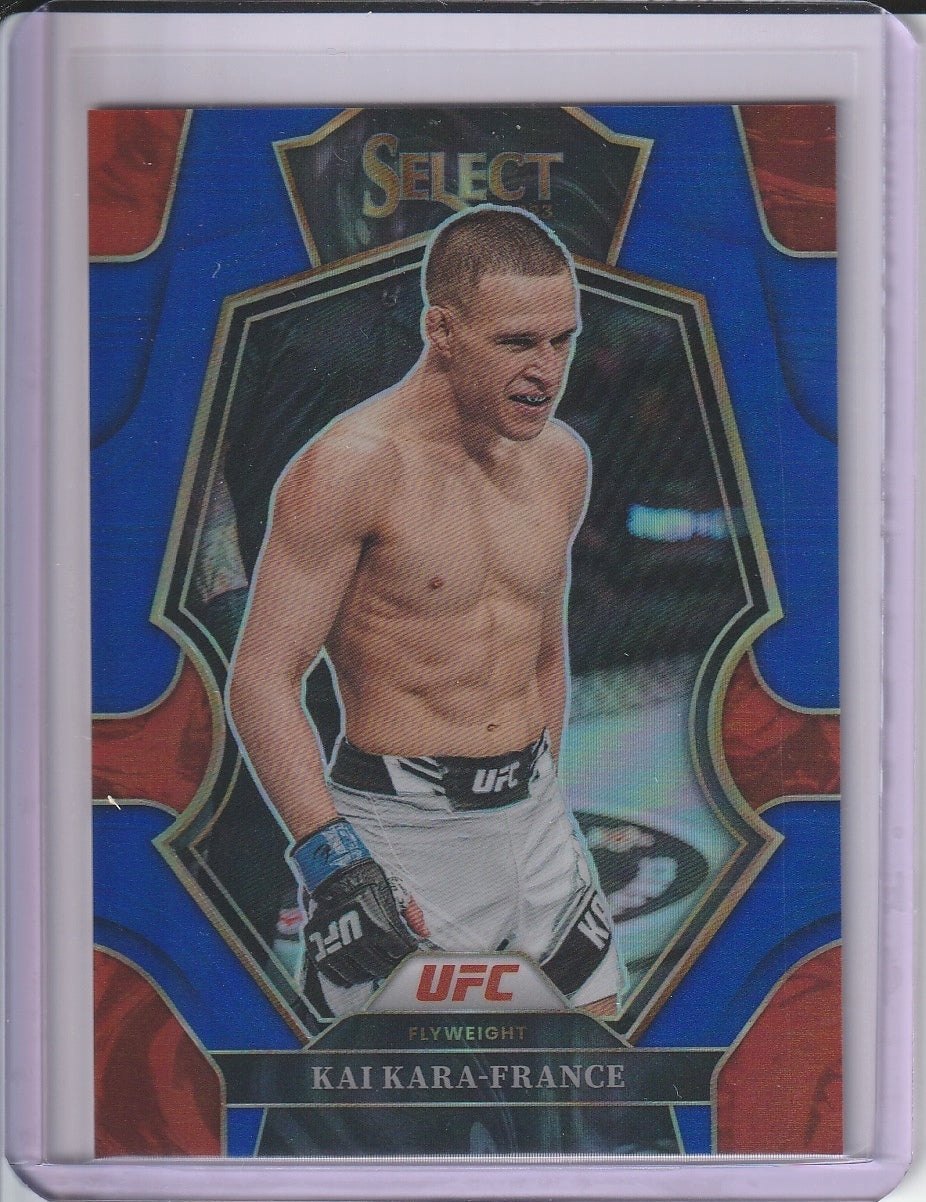 2023 Panini Select UFC - Kai Kara-France 'Blue Prizm' /199