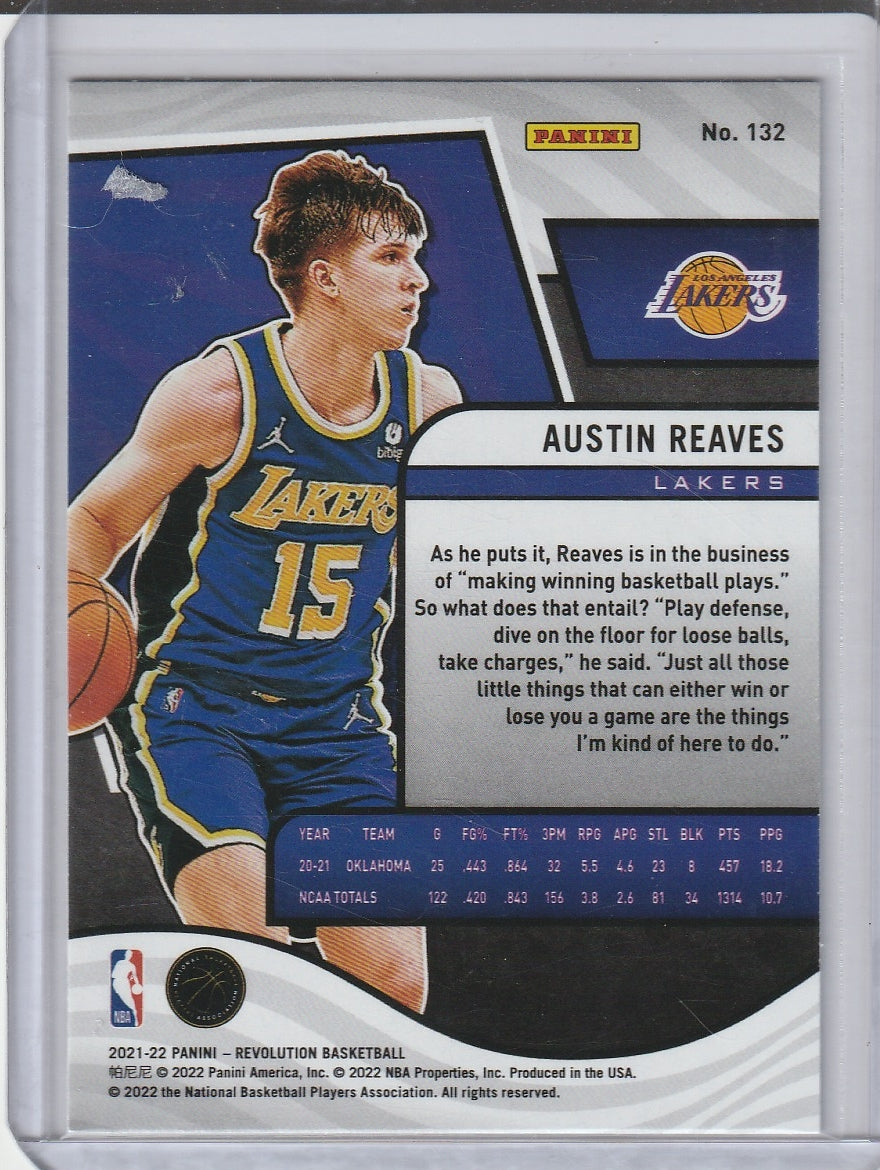 2021-22 Panini Revolution Basketball - Austin Reaves RC Rookie