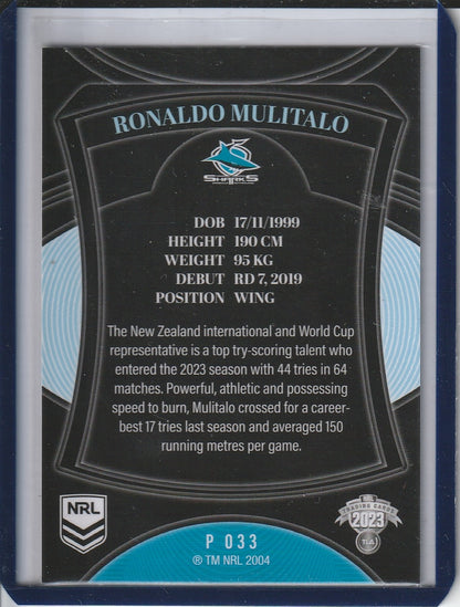 2024 NRL Elite - Ronaldo Mulitalo