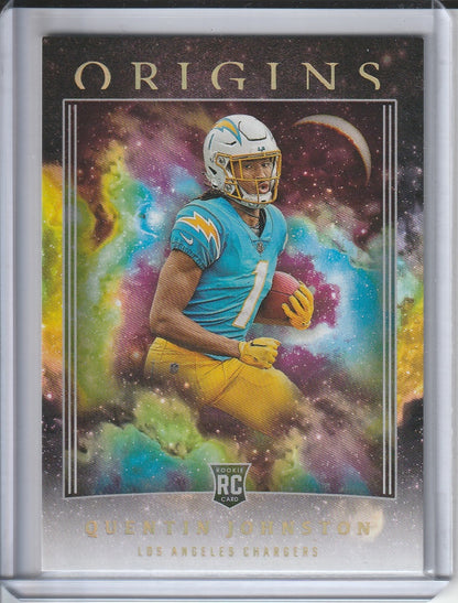 2023 Panini Origins Football - Quentin Johnston RC Rookie