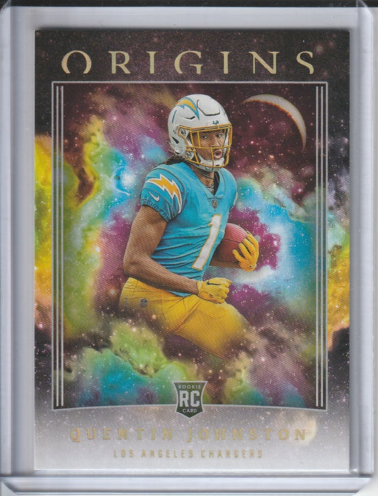 2023 Panini Origins Football - Quentin Johnston RC Rookie