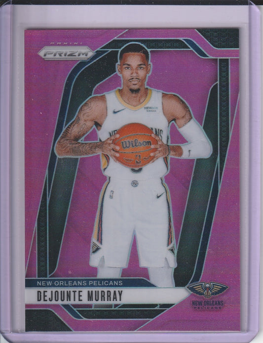 2024-25 Panini Prizm Basketball - Dejounte Murray 'Pink Prizm' /249