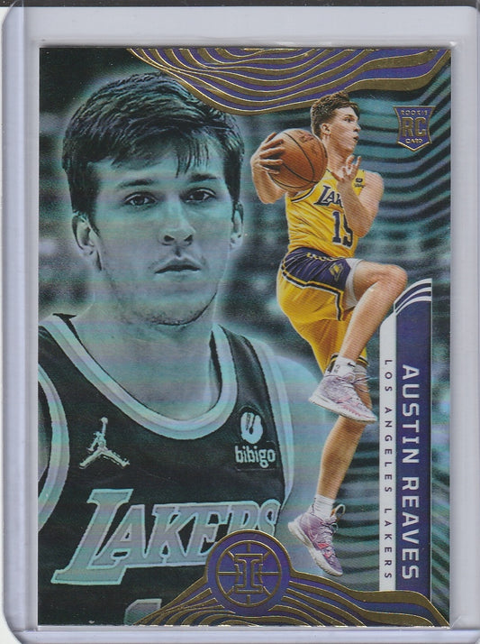 2021-22 Panini Illusions Basketball - Austin Reaves RC Rookie