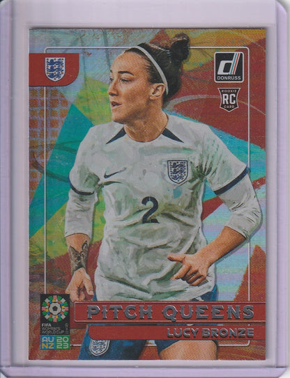 2023 Panini Donruss Fifa Womens World Cup 2023 - Lucy Bronze 'Pitch Queens' RC Rookie