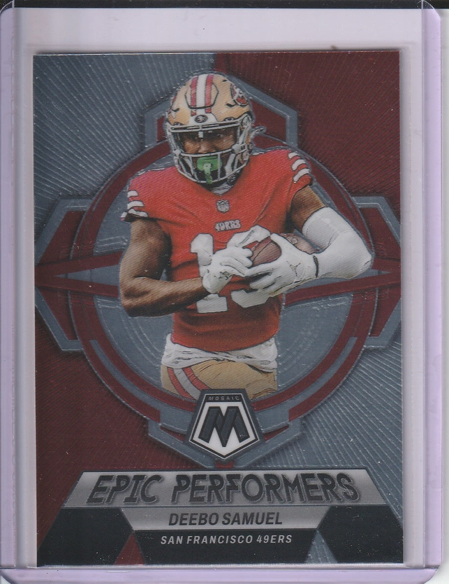 2023 Panini Mosaic Football - Deebo Samuel 'Epic Performers'