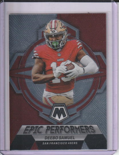 2023 Panini Mosaic Football - Deebo Samuel 'Epic Performers'
