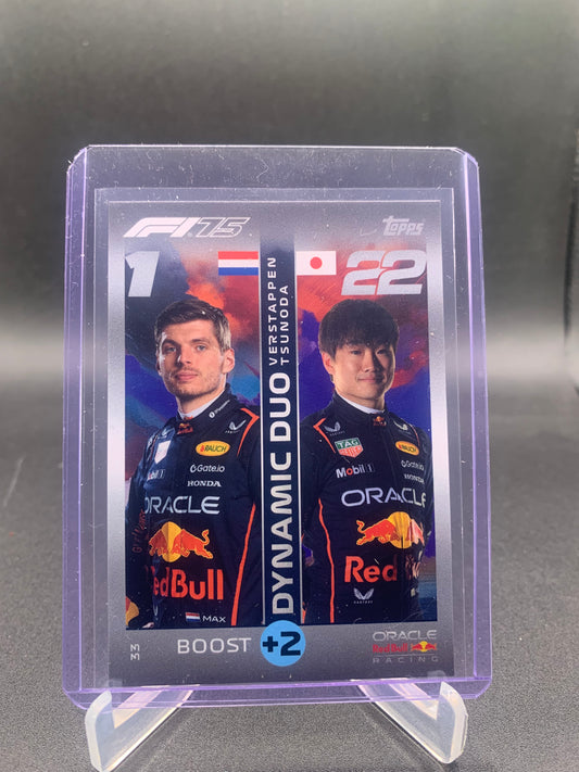 2025 Turbo Attax F1 - Verstappen, Tsunoda ‘Dynamic Duo’
