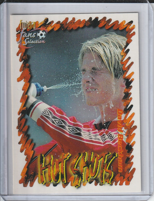 1999 Futera - David Beckham 'Hot Shots' Fan Selection