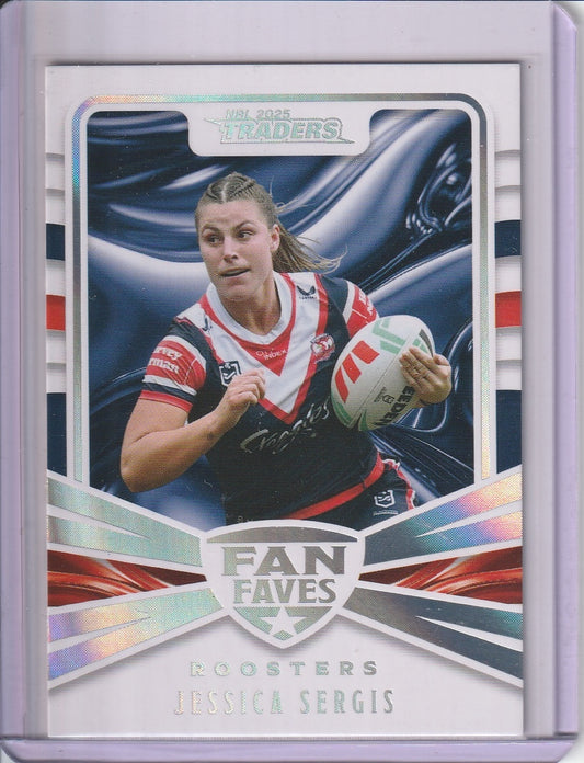 2025 NRL Traders - Jessica Sergis 'Fan Faves'
