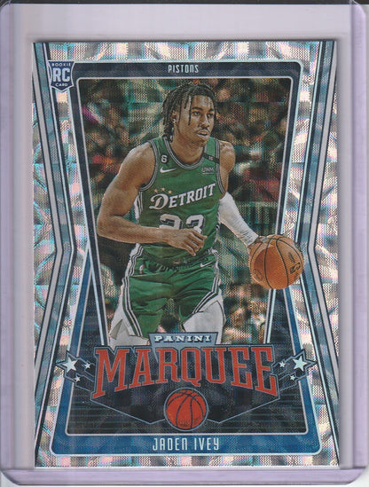 2022-23 Panini Chronicles Marquee Basketball - Jaden Ivey 'Asia Blue'