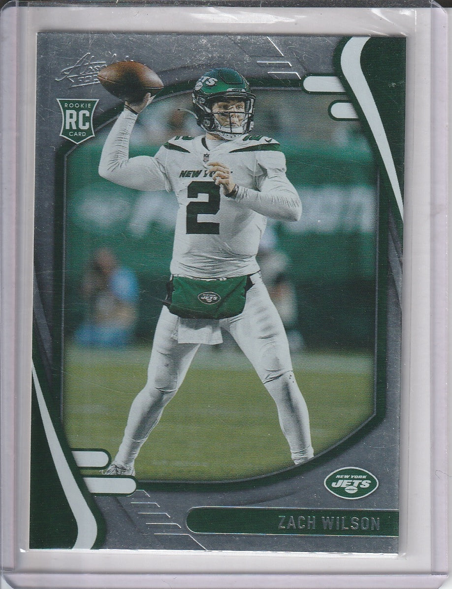 2021 Panini Absolute Football - Zach Wilson Rookie RC