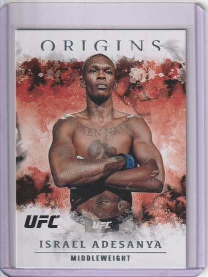 2021 Panini Chronicles Origins UFC - Israel Adesanya
