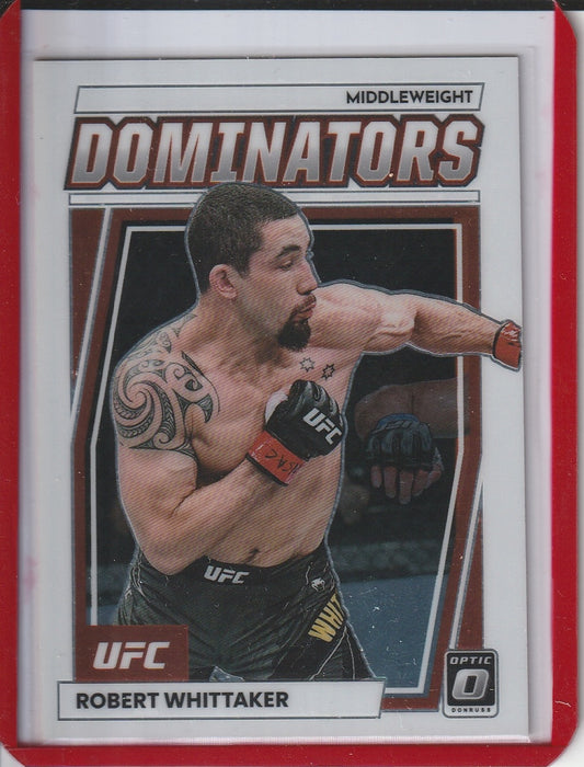 2023 Panini Donruss Optic UFC - Robert Whittaker 'Dominators'