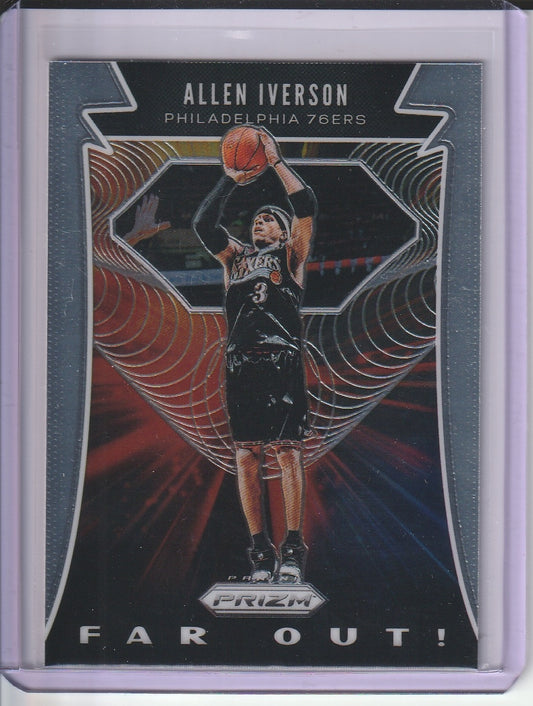 2019-20 Panini Prizm Basketball - Allen Iverson 'Far Out!'