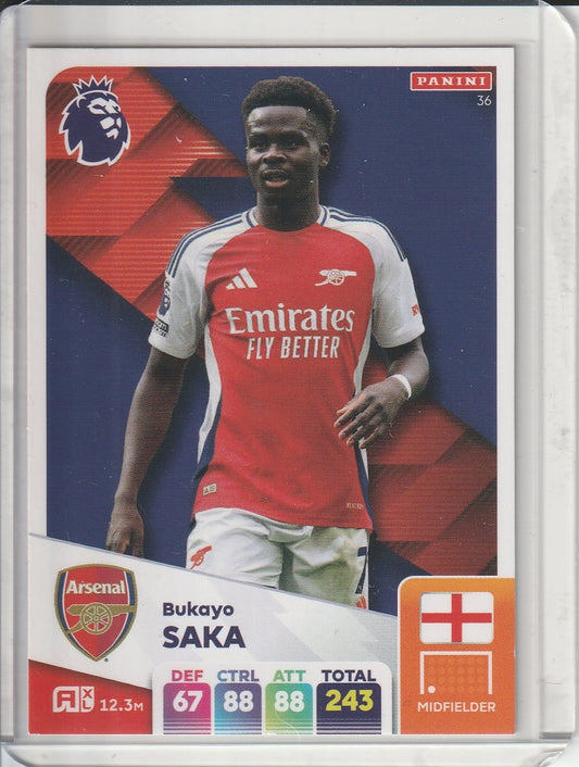 2025 Panini Adrenalyn XL Premier League - Bukayo Saka