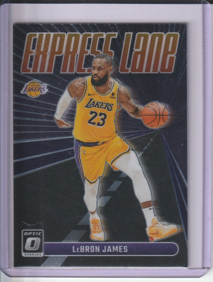 2023-24 Panini Donruss Optic Basketball - LeBron James 'Express Lane'