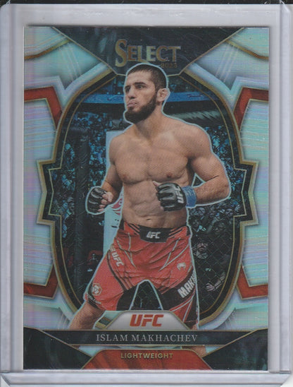 2023 Panini Select UFC - Islam Makhachev 'Concourse' Silver Prizm