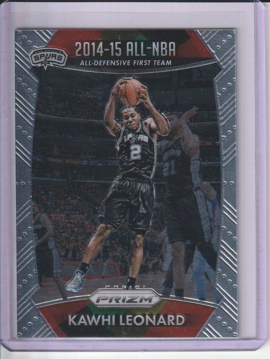 2015-16 Panini Prizm Basketball - Kawhi Leonard '2014-15 All-NBA'