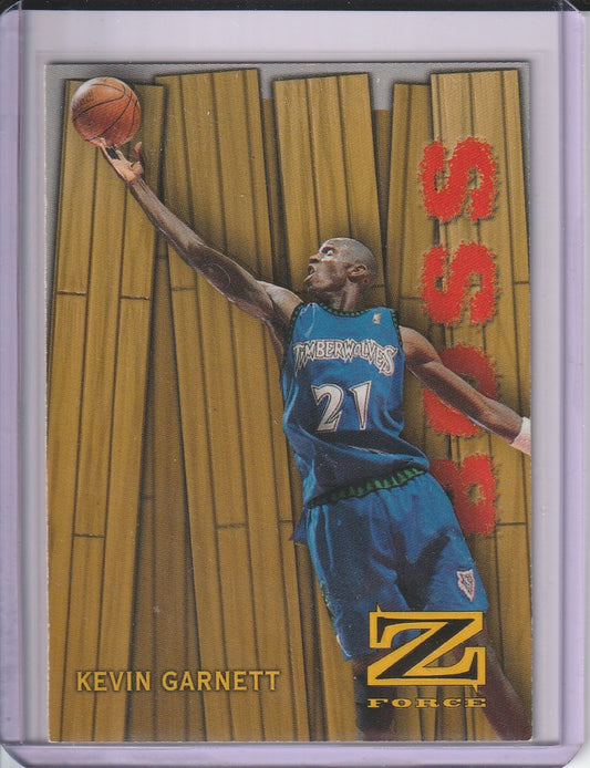 1997-98 Skybox Z-Force - Kevin Garnett 'Boss'