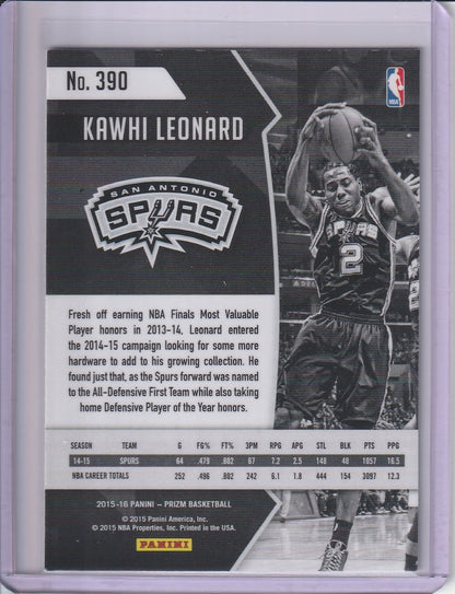 2015-16 Panini Prizm Basketball - Kawhi Leonard '2014-15 All-NBA'