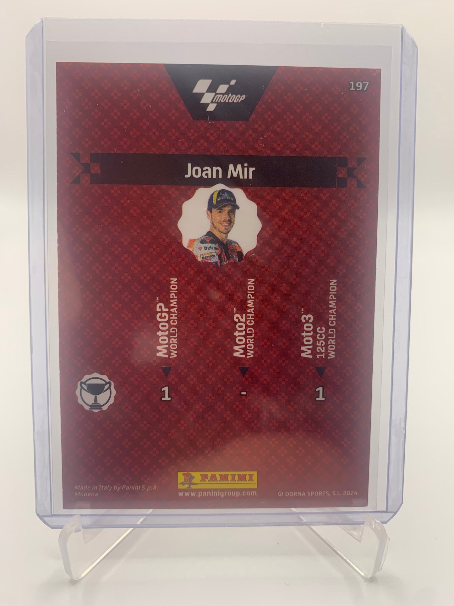 2024 Panini Moto GP - Joan Mir ‘World Champion’