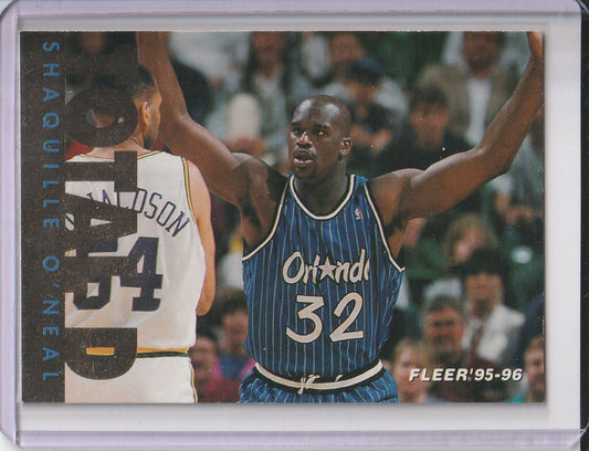 1995-96 Fleer - Shaquille O'Neal 'Total D'