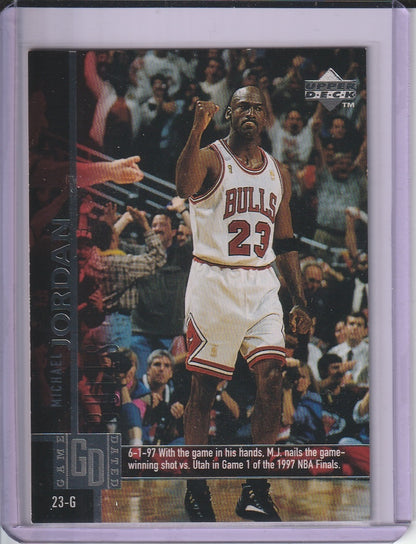 1997-98 Upper Deck - Michael Jordan 'Game Dated'