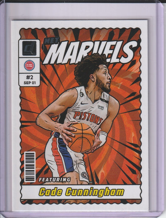 2023-24 Panini Donruss Basketball - Cade Cunningham 'Net Marvels'