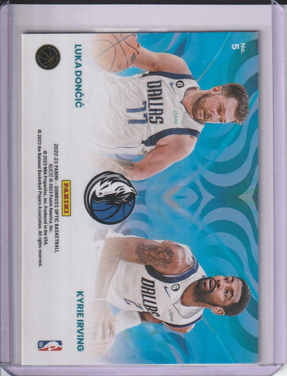 2022-23 Panini Optic Basketball - Luka Doncic, Kyrie Irving 'Optical Illusions'