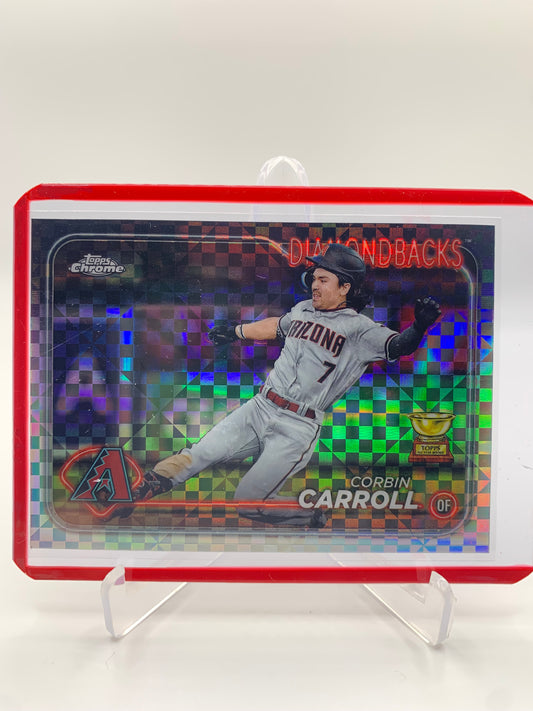2024 Topps Chrome MLB - Corbin Carroll ‘Xfractor’