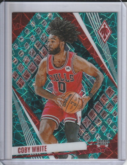 2023-24 Panini Phoenix Basketball - Coby White 'Teal Lazer'