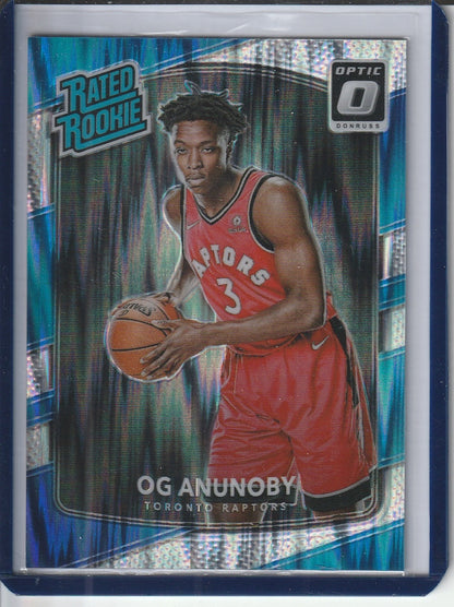 2017-18 Panini Donruss Optic Basketball - OG Anunoby 'Rated Rookie' 'Flash'